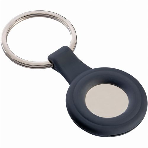 Schlüsselanhänger (Art.-Nr. CA838879) - Der dunkelgraue Schlüsselanhänger m...