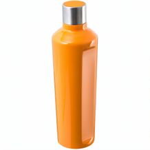 Thermotrinkflasche (orange, silber) (Art.-Nr. CA918402)