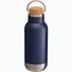 Thermotrinkflasche (dunkelblau, braun, silber) (Art.-Nr. CA924492)