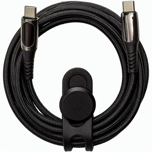 USB-C Kabel mit Display und Kabelbinder (Art.-Nr. CA975778) - Dieses Ladekabel ist ein praktisches...