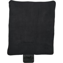 Meadow Picknickdecke aus Fleece mit Klettverschluss (schwarz) (Art.-Nr. CA000061)
