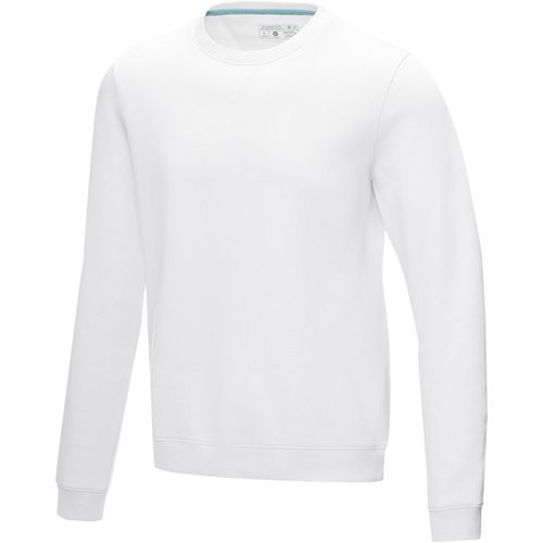 Jasper Pullover mit Rundhalsausschnitt aus Bio-Material für Herren (Art.-Nr. CA003374) - Der Jasper recycled crewneck Pullover...