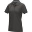 Graphite Poloshirt aus Bio-Baumwolle für Damen (storm grey) (Art.-Nr. CA005292)