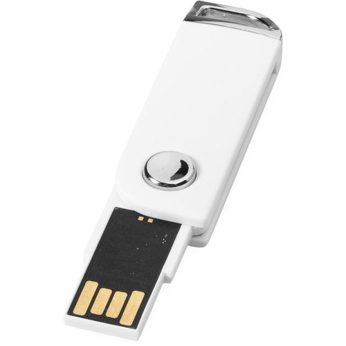 Swivel Rectangular USB-Stick (Art.-Nr. CA008011) - Dieser USB-Stick hat einen praktischen...