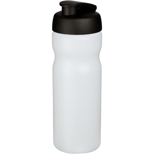 Baseline® Plus 650 ml Sportflasche mit Klappdeckel (Art.-Nr. CA009649) - Einwandige Sportflasche. Verfügt üb...