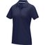 Graphite Poloshirt aus GOTS-zertifizierter Bio-Baumwolle für Damen (navy) (Art.-Nr. CA012987)