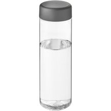 H2O Active® Vibe 850 ml Sportflasche mit Drehdeckel (transparent, storm grey) (Art.-Nr. CA014636)