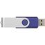 Rotate USB-Stick (blau, silber) (Art.-Nr. CA015132)