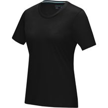 Azurite T-Shirt aus GOTS-zertifizierter Bio-Baumwolle für Damen (Schwarz) (Art.-Nr. CA017588)