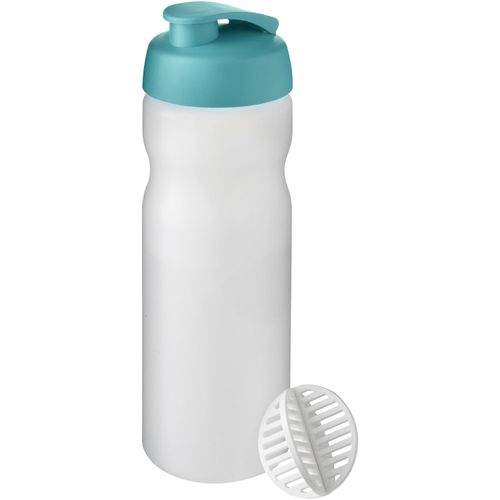 Baseline Plus 650 ml Shakerflasche (Art.-Nr. CA021058) - Einwandige Sportflasche mit Shaker-Ball...