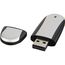 Memo USB-Stick (schwarz, silber) (Art.-Nr. CA022379)