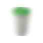 Americano® Eco 350 ml recycelter Becher mit auslaufsicherem Deckel (Art.-Nr. CA023619) - Doppelwandiger Isolierbecher aus ...