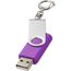 Rotate mit Schlüsselanhänger USB-Stick (lila) (Art.-Nr. CA023660)
