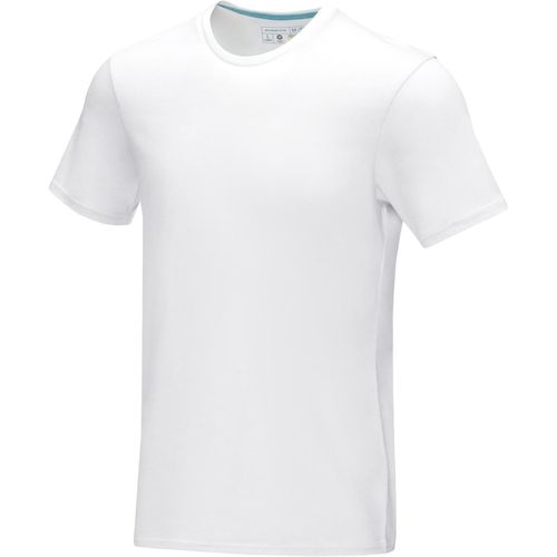 Azurite T-Shirt aus GOTS-zertifizierter Bio-Baumwolle für Herren (Art.-Nr. CA027304) - Das kurzärmelige GOTS-Bio-T-Shirt f...
