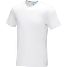 Azurite T-Shirt aus GOTS-zertifizierter Bio-Baumwolle für Herren (Weiss) (Art.-Nr. CA027304)