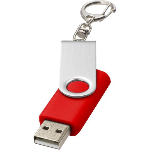 Rotate mit Schlüsselanhänger USB-Stick (Art.-Nr. CA028813) - Klassisches Modell. Schutz durch drehbar...