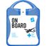 mykit, first aid, kit, travel, travelling, airplane, plane (blau) (Art.-Nr. CA037667)