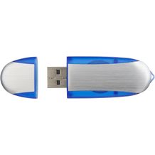 Memo USB-Stick (dunkelblau, silber) (Art.-Nr. CA039556)