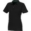 Beryl Poloshirt aus Bio-Recyclingmaterial für Damen (Schwarz) (Art.-Nr. CA040422)