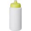 Baseline® Plus grip 500 ml Sportflasche mit Sportdeckel (weiss, limone) (Art.-Nr. CA042104)