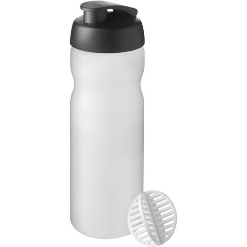 Baseline Plus 650 ml Shakerflasche (Art.-Nr. CA045489) - Einwandige Sportflasche mit Shaker-Ball...