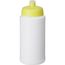 Baseline® Plus 500 ml Flasche mit Sportdeckel (weiss, limone) (Art.-Nr. CA046233)