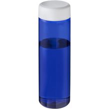 H2O Active® Vibe 850 ml Sportflasche mit Drehdeckel (blau, weiss) (Art.-Nr. CA049896)