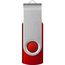 Rotate USB-Stick (rot, silber) (Art.-Nr. CA051350)