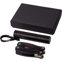 Scout Multifunktionswerkzeugs- und LED-Taschenlampen-Set (schwarz) (Art.-Nr. CA053852)