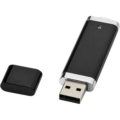 Flat USB-Stick (Art.-Nr. CA059448) - Flat USB-Stick. Die silbernen Details...