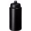 Baseline® Plus grip 500 ml Sportflasche mit Sportdeckel (Schwarz) (Art.-Nr. CA059558)