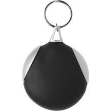 Clear-o Schlüsselanhänger mit Reinigungstuch (schwarz) (Art.-Nr. CA061312)