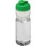 H2O Active® Base 650 ml Sportflasche mit Klappdeckel (transparent, grün) (Art.-Nr. CA064051)
