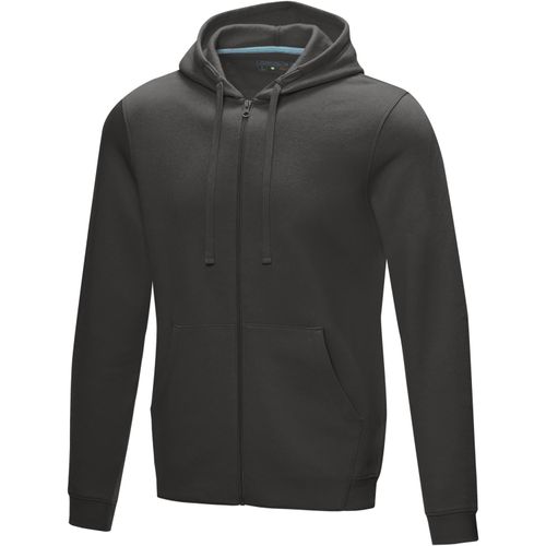 Ruby Hoodie mit durchgehendem Reißverschluss aus Bio-Material für Herren (Art.-Nr. CA065080) - Der Ruby recycled Kapuzenpullover fü...