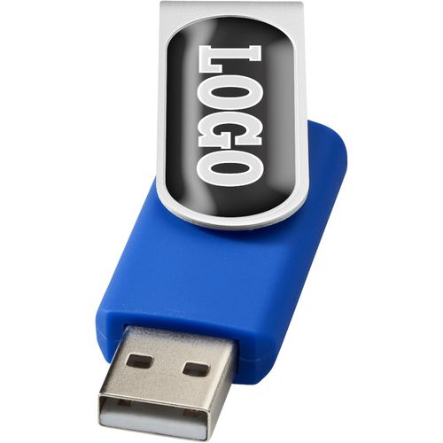 Rotate Doming USB-Stick (Art.-Nr. CA065467) - Klassisches Modell mit einem Doming...