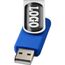 Rotate Doming USB-Stick (royalblau) (Art.-Nr. CA065467)