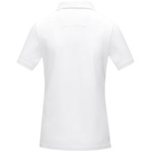 Graphite Poloshirt aus GOTS-zertifiziertem Bio-Material für Damen [Gr. XXL] (weiß) (Art.-Nr. CA066906)