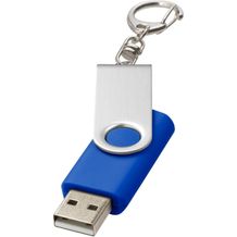 Rotate mit Schlüsselanhänger USB-Stick (royalblau) (Art.-Nr. CA068916)