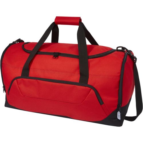 Retrend RPET Reisetasche 40L (Art.-Nr. CA074815) - Langlebige Reisetasche aus 100 % recycel...