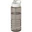 H2O Active® Treble 750 ml Sportflasche mit Ausgussdeckel (kohle, weiss) (Art.-Nr. CA076794)