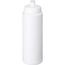 Baseline® Plus grip 750 ml Sportflasche mit Sportdeckel (Weiss) (Art.-Nr. CA081236)