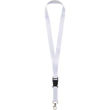 Bucks Sublimation Lanyard (schwarz, weiss) (Art.-Nr. CA083254)