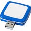 Rotating Square USB-Stick (blau, weiss) (Art.-Nr. CA084625)