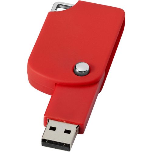 Swivel Square USB-Stick (Art.-Nr. CA087145) - Dieser USB-Stick hat einen praktischen...