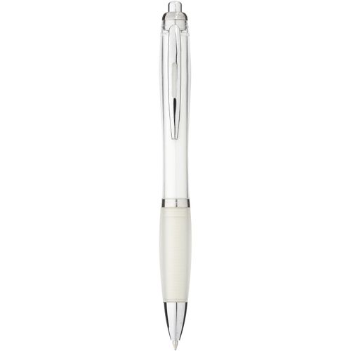Nash Kugelschreiber mit farbigem Schaft und Griff (Art.-Nr. CA098705) - Kugelschreiber mit Klickmechanismus und...