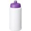 Baseline® Plus 500 ml Flasche mit Sportdeckel (weiss, lila) (Art.-Nr. CA098726)