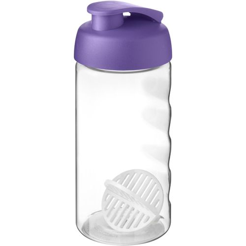 H2O Active® Bop 500 ml Shakerflasche (Art.-Nr. CA098738) - Einwandige Sportflasche mit Shaker-Ball...