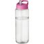 H2O Active® Vibe 850 ml Sportflasche mit Ausgussdeckel (transparent, rosa) (Art.-Nr. CA100052)