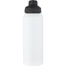 Chute® Mag 1 l Isolierflasche aus Edelstahl (weiß) (Art.-Nr. CA101321)