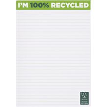 Desk-Mate® A5 recycelter Notizblock [25 Seiten] (weiß) (Art.-Nr. CA102195)